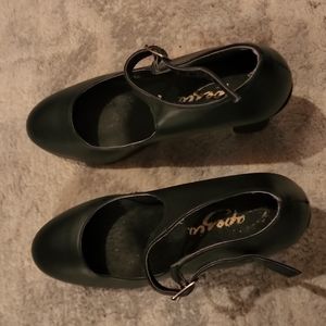 Black Character Tap Shoes